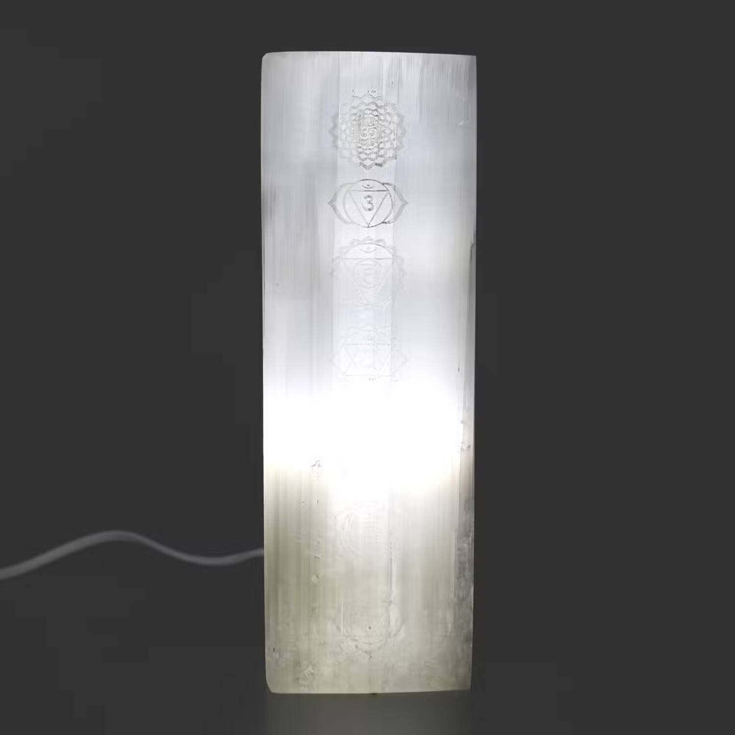 Natural Coconut Lamp - Natural Loop