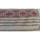 Traditional handmade Berber grey carpet in pure wool 110×70cm