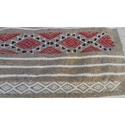Traditional handmade Berber grey carpet in pure wool 110×70cm