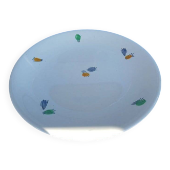 Round dish 30cm Gien franklin 1960