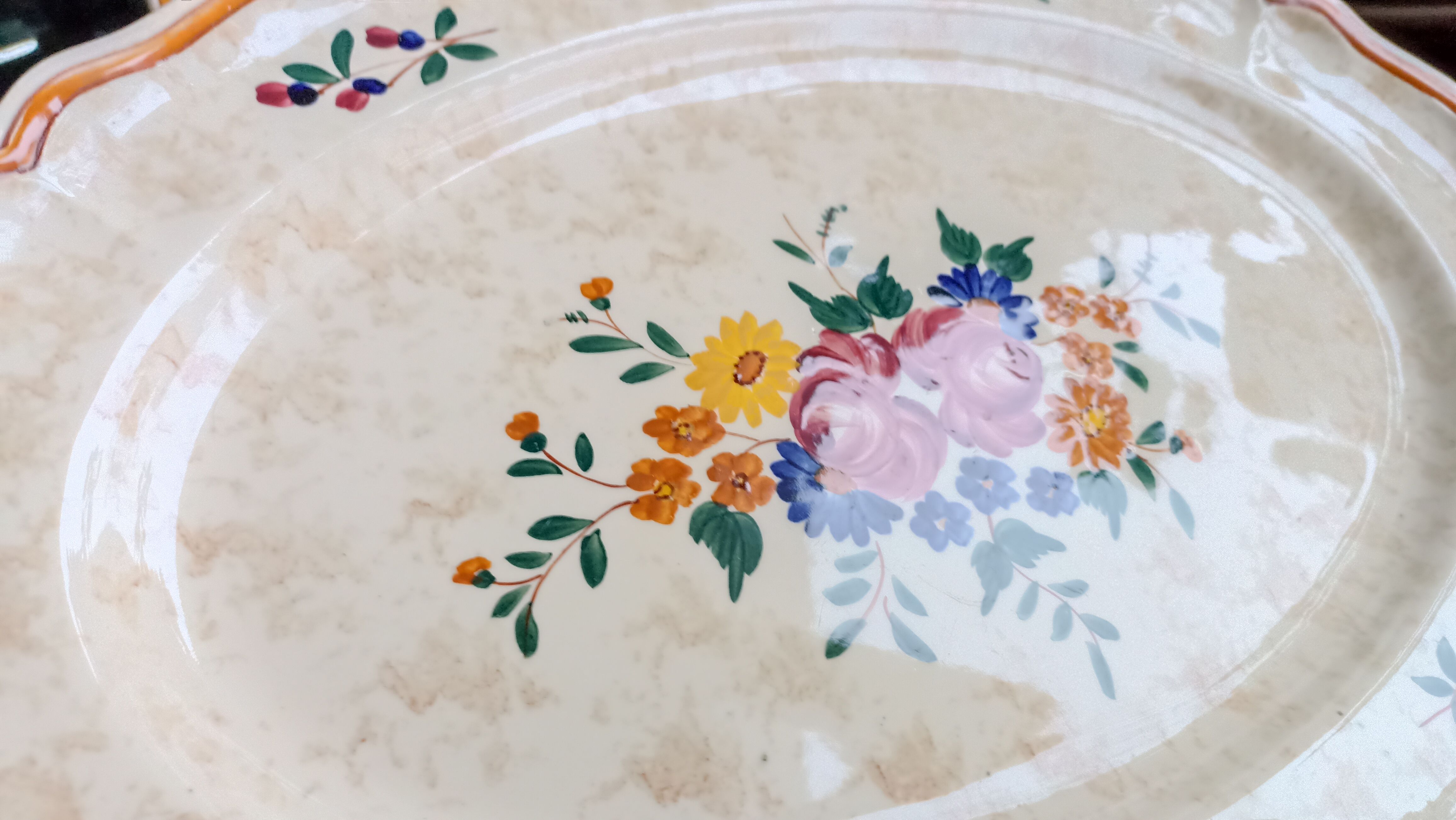 2 oval serving dishes by Longchamp - Mistral service