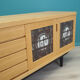 Ash sideboard, Danish design, 1970s, designer: Poul H. Poulsen, production: Gangsø Møbler