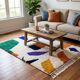 Natural artisanal Moroccan rug 2.5 x 1.5 m