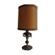 Lampe abat-jour en bronze doré