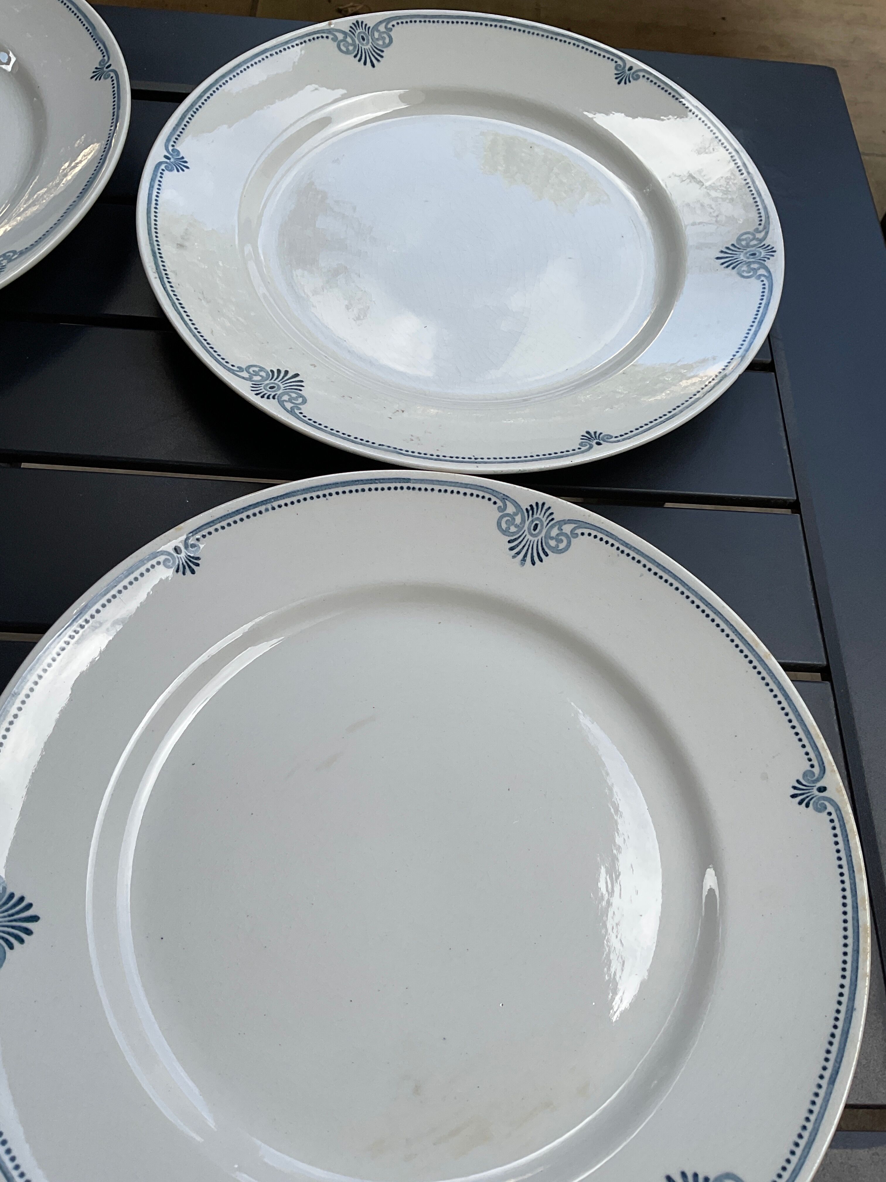 6 flat seats Villeroy and Boch