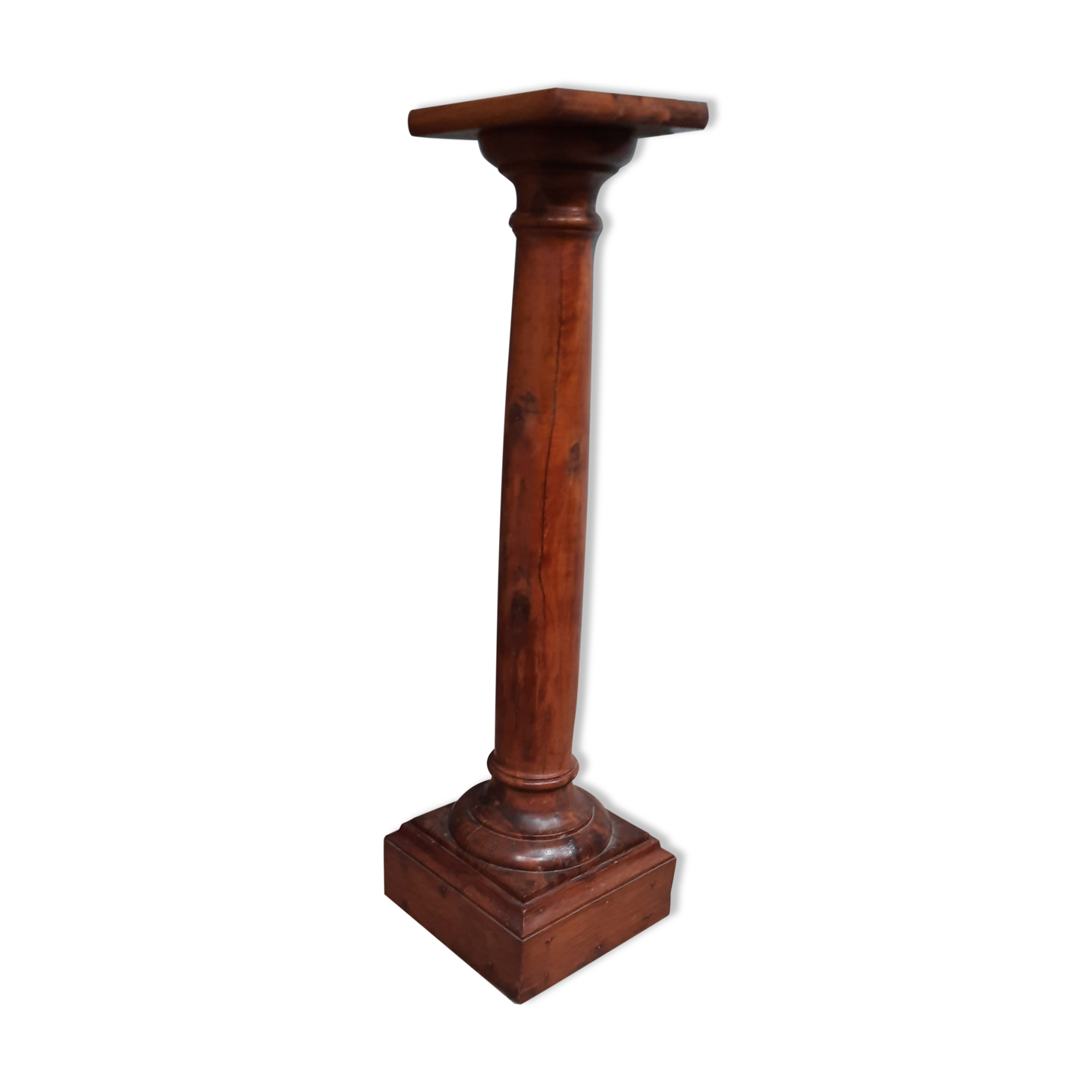 Cylindrical selette in solid wood