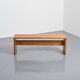 Banc en pin massif, Les Arcs, circa 1973