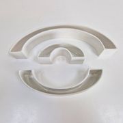 Tremiti Tondo Bowls in Ceramic by Angelo Mangiarotti for Danese Milano, 1964, Set of 3