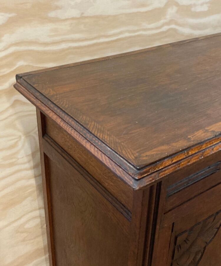 Buffet parisien art déco en bois