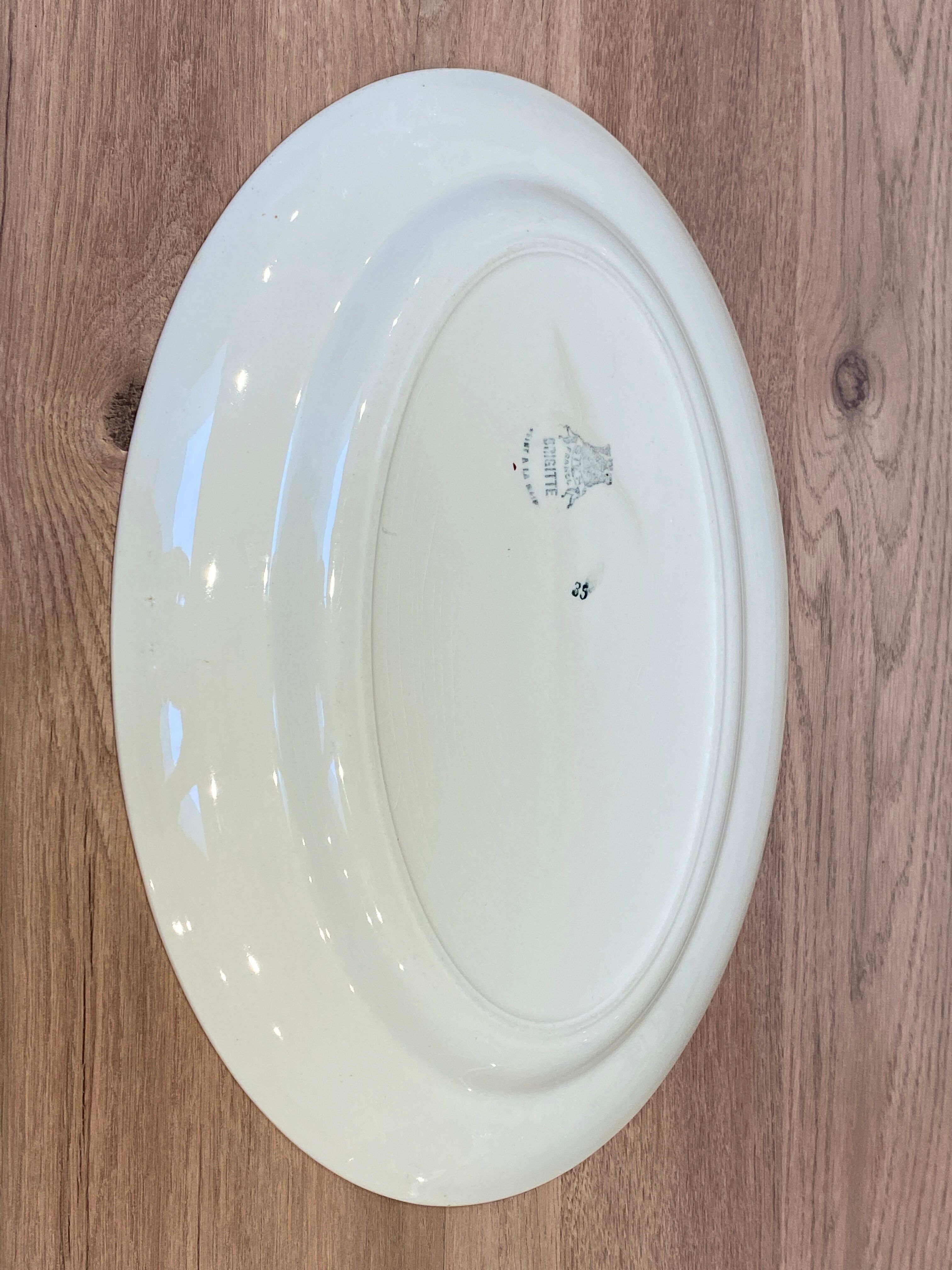 Serving dish Gien model Brigitte