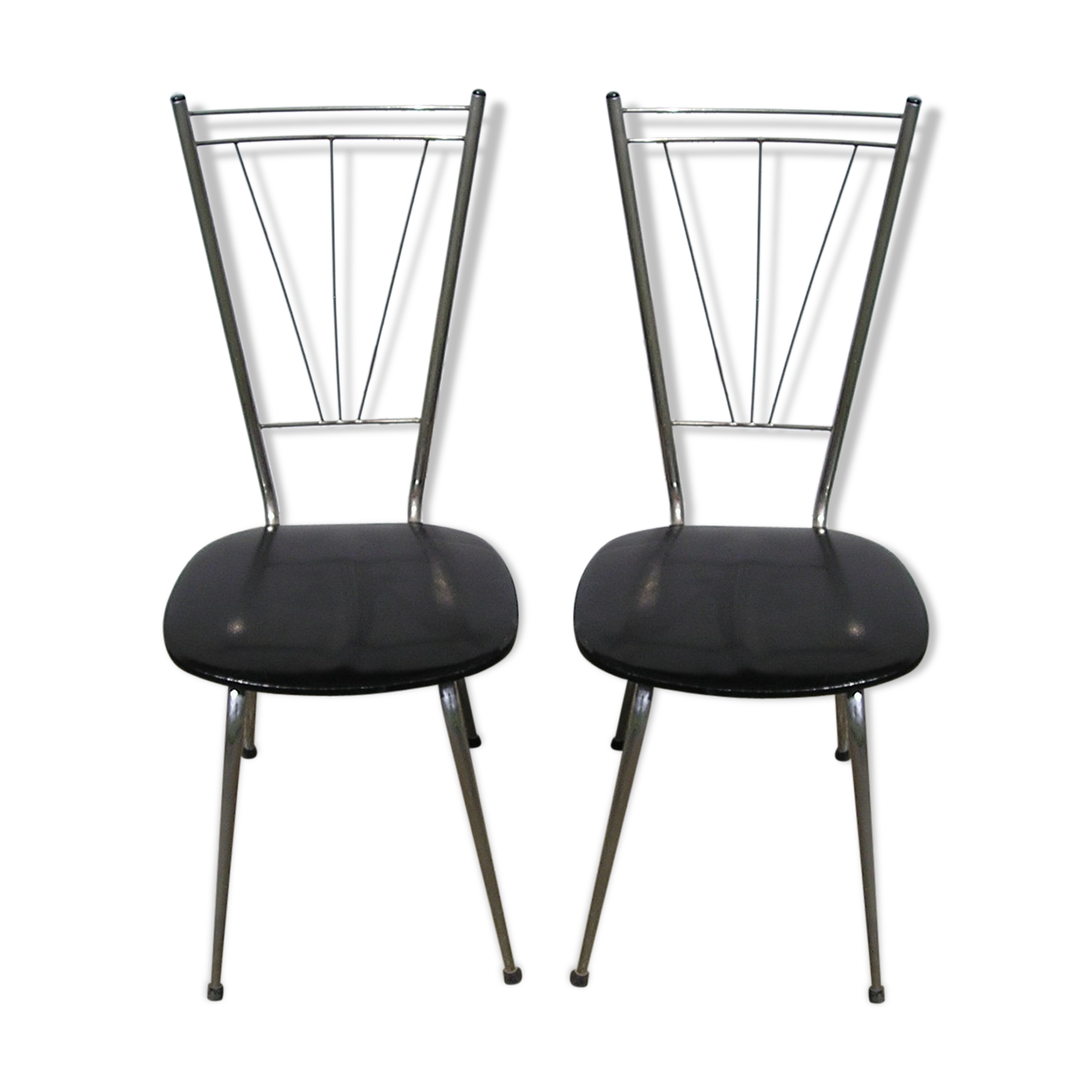 Lot of 2 vintage 70's chairs