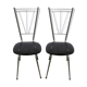 Lot de 2 chaises vintage 70's