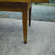 Duo table de ferme XXL 320 cm chêne pieds fuseaux