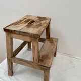 Wooden painter's stepladder