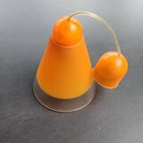 Orange glass pendant