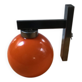 LITA orange vintage wall lights 1970