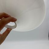 Galette en verre opaline