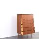 Mid-Century Danish Teak Chest of Drawers, 1960s.