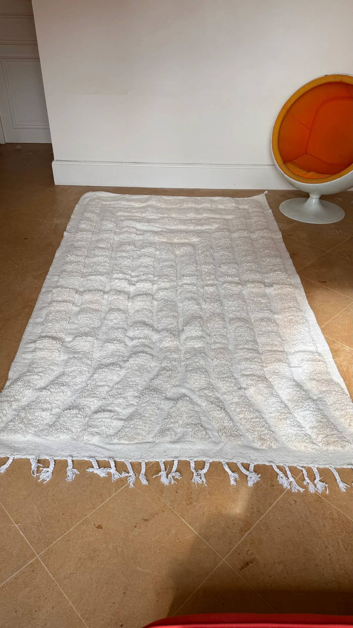 Beni Ouarain Berber rug 254 x 151 cm "Nabil"