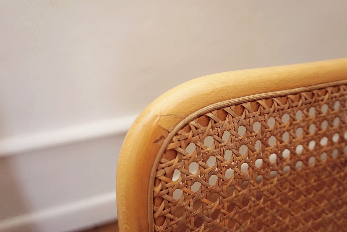 Pair of Cesca B64 armchairs by Marcel Breuer