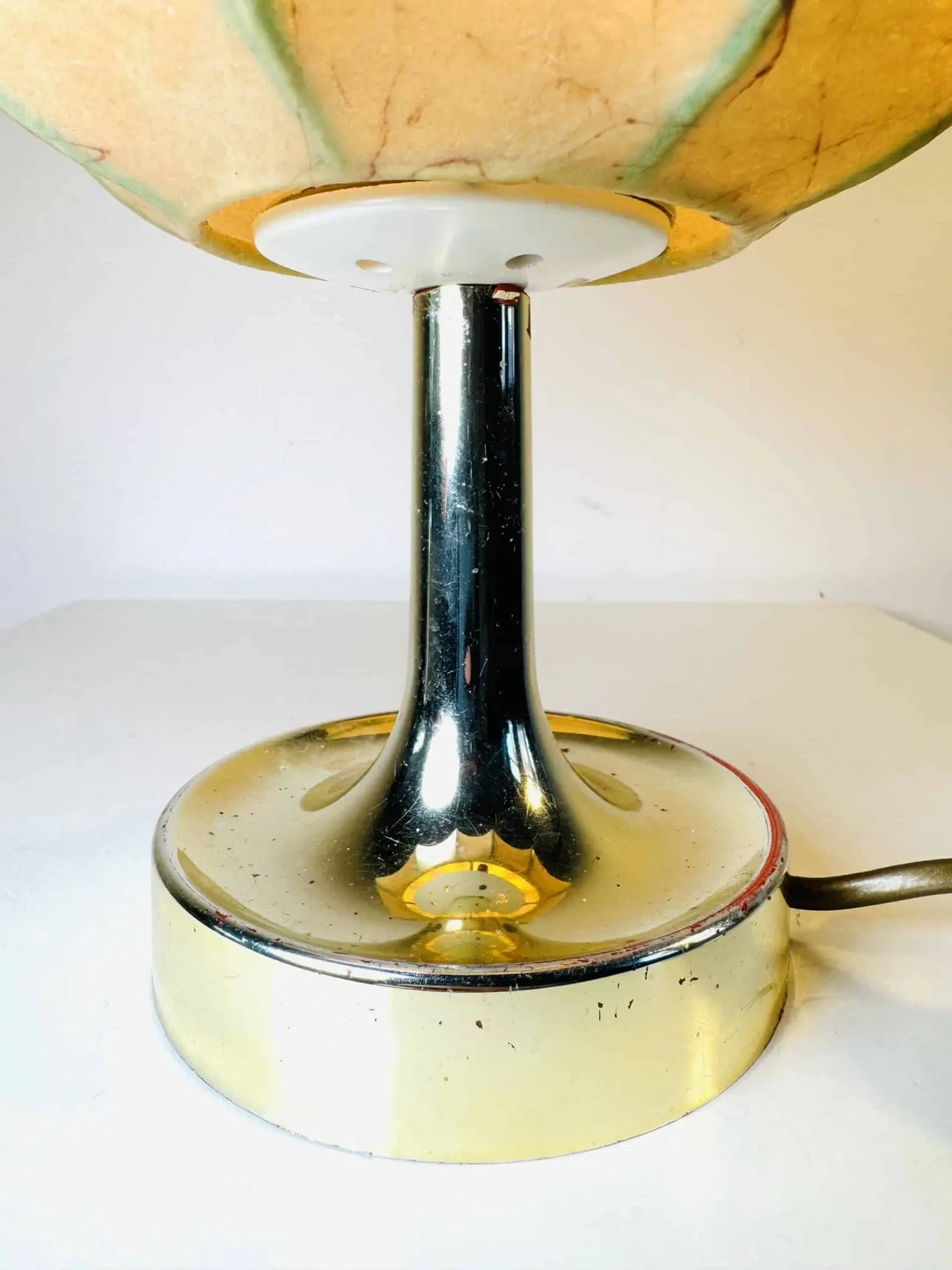 Cocoon Table Lamp By Friedel Wauer For Goldkant Leuchten, Germany, Circa 1960S/1970S