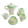 Art Deco English coffee service in porcelain from the 1930s.