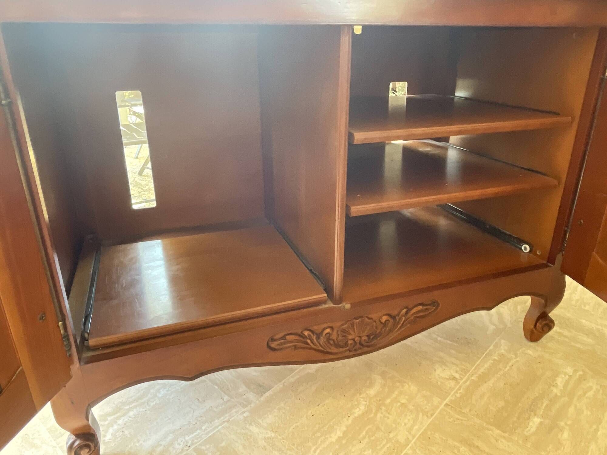 Cherry wood sideboard