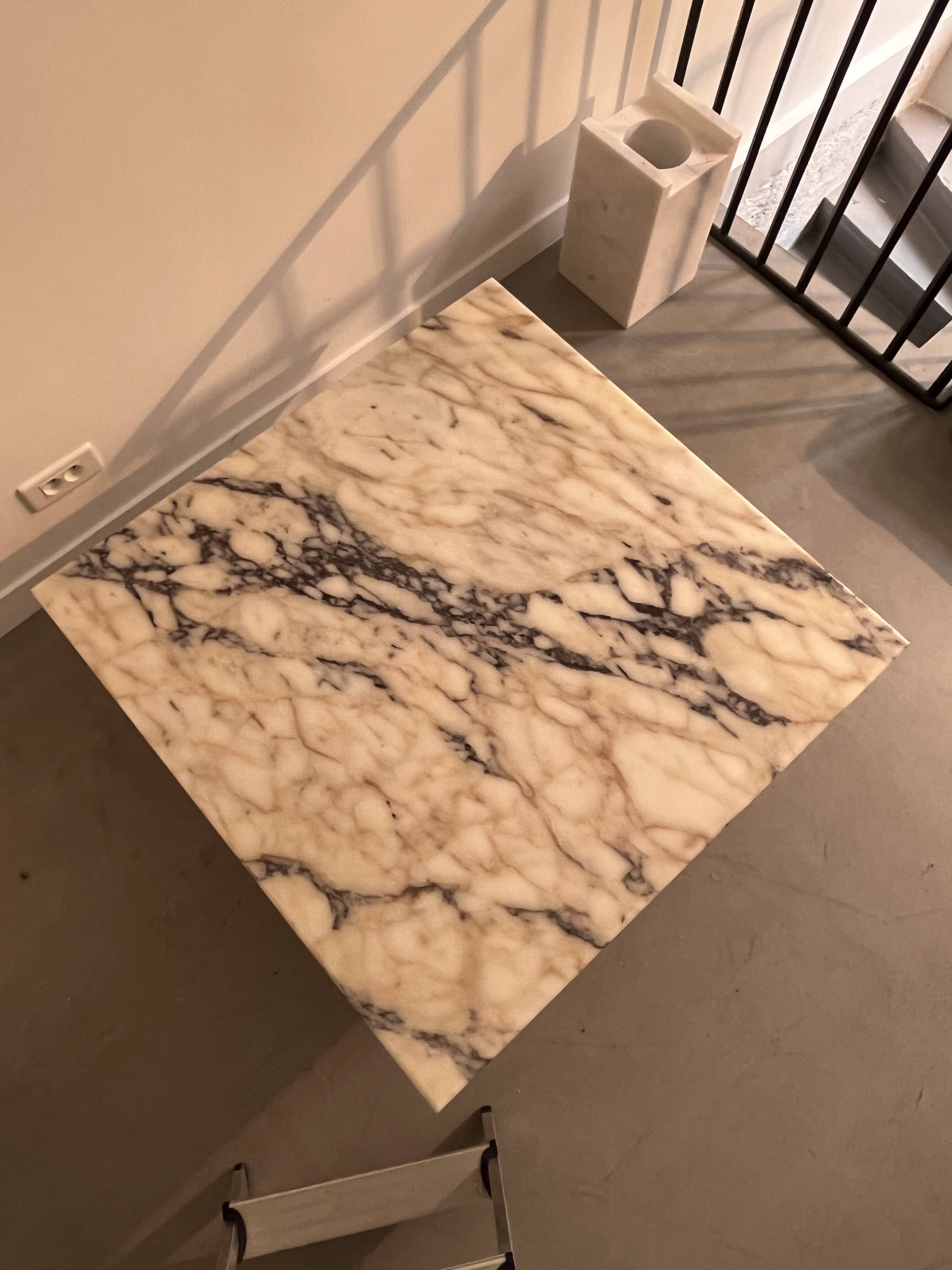 Calataca viola marble coffee table