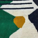 Traditional handmade beni ouarin rug size 150 x 250 cm