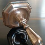 18th century copper candlestick