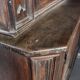 Antique walnut and poplar buffet, Italy 18th century