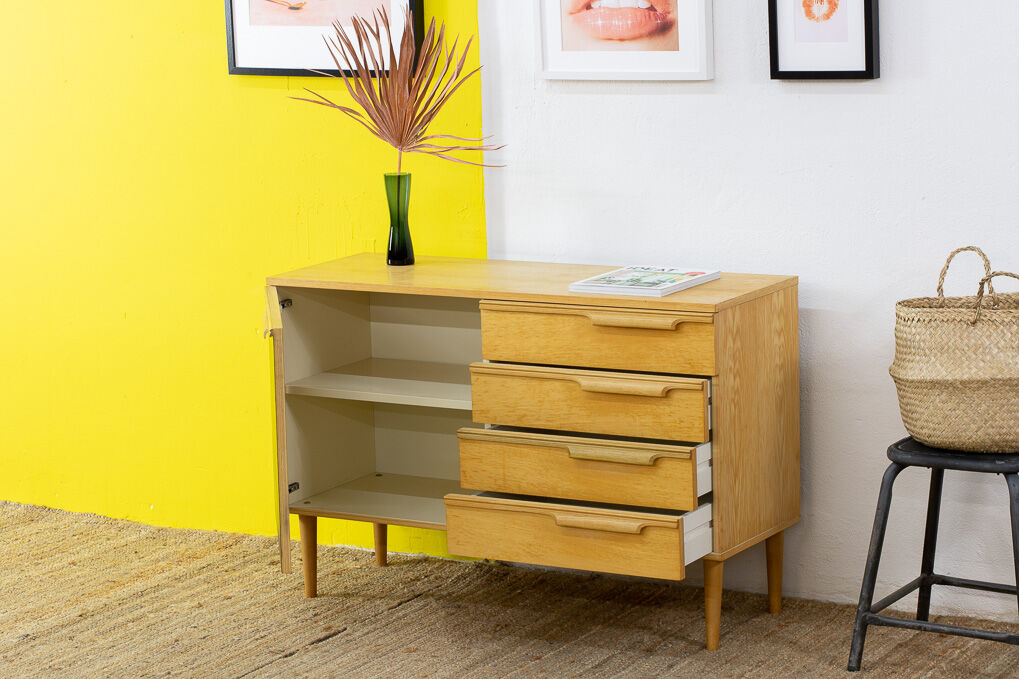 Buffet scandinave vintage – 109 cm