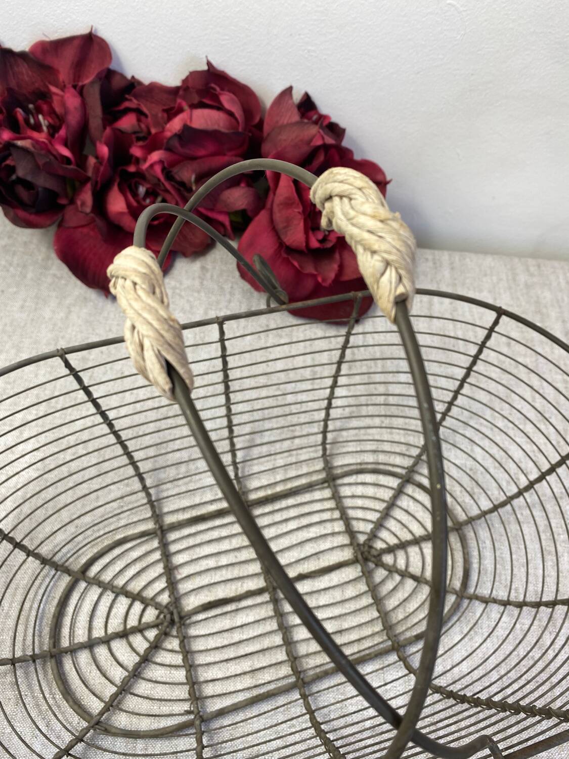 Country metal basket