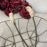 Country metal basket