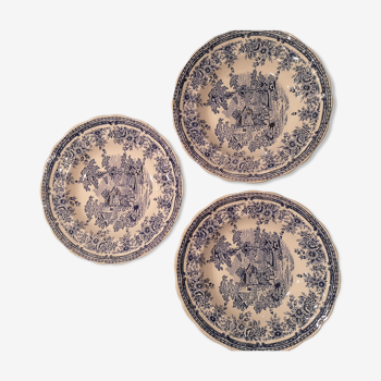 3 lunéville excelsior hollow plates