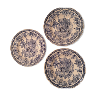 3 lunéville excelsior hollow plates