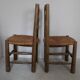 French handmade mulched chairs