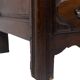 Parisian chest of drawers with 5 drawers, made of solid walnut, from the Louis XIV period.