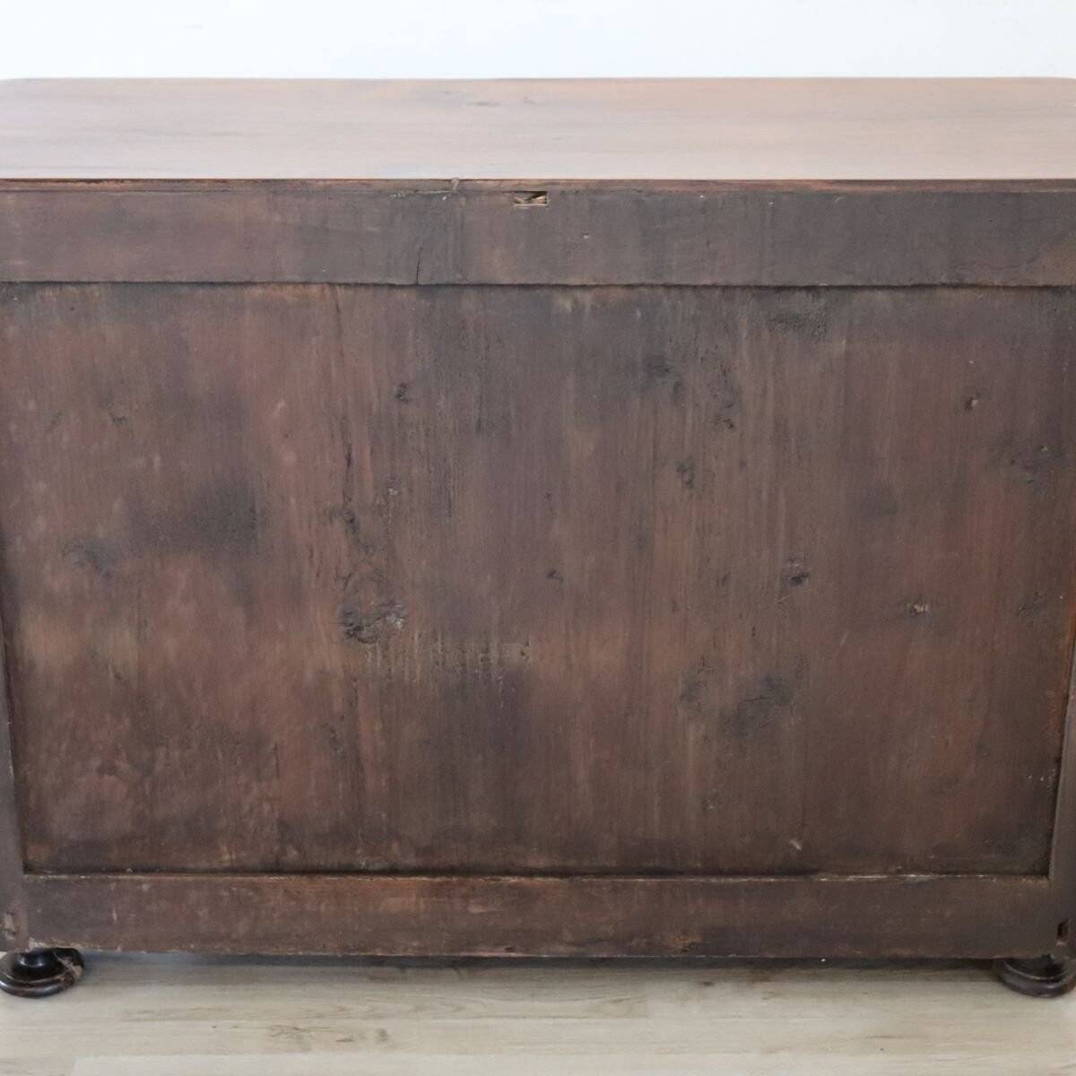 Antique Walnut buffet, Italy, Mid-19th Century, Restored.