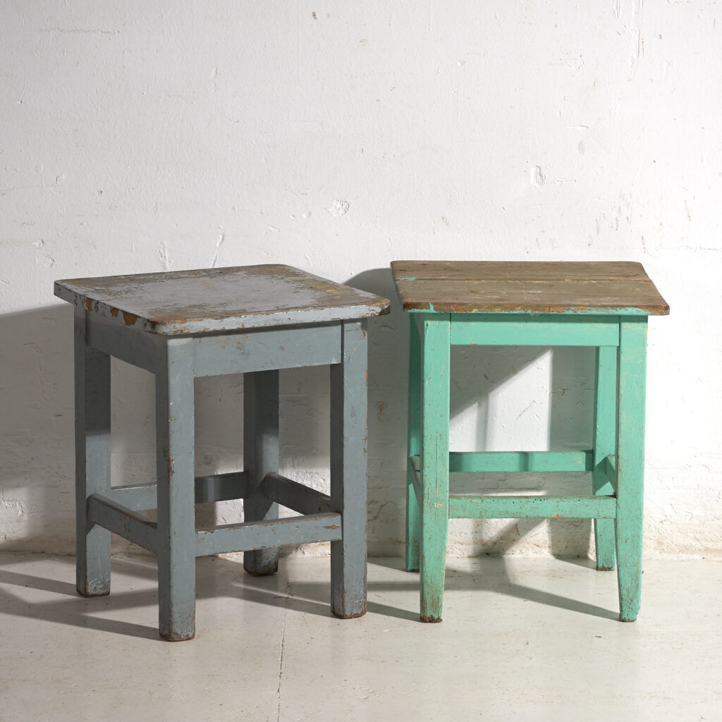 Antique pine bedside tables – Central Europe, circa 1940 #1