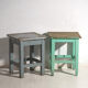 Antique pine bedside tables – Central Europe, circa 1940 #1