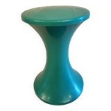 Tam Tam designer stool in green plastic