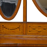 Edwardian satinwood dressing table