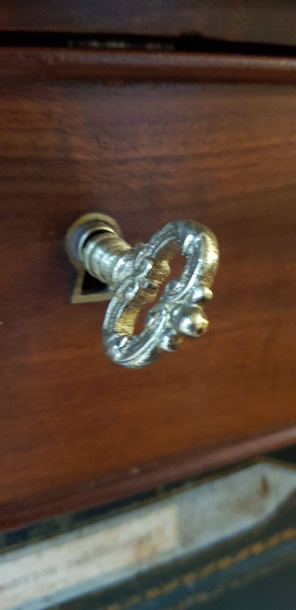 Meuble de rangement, cartonnier en acajou