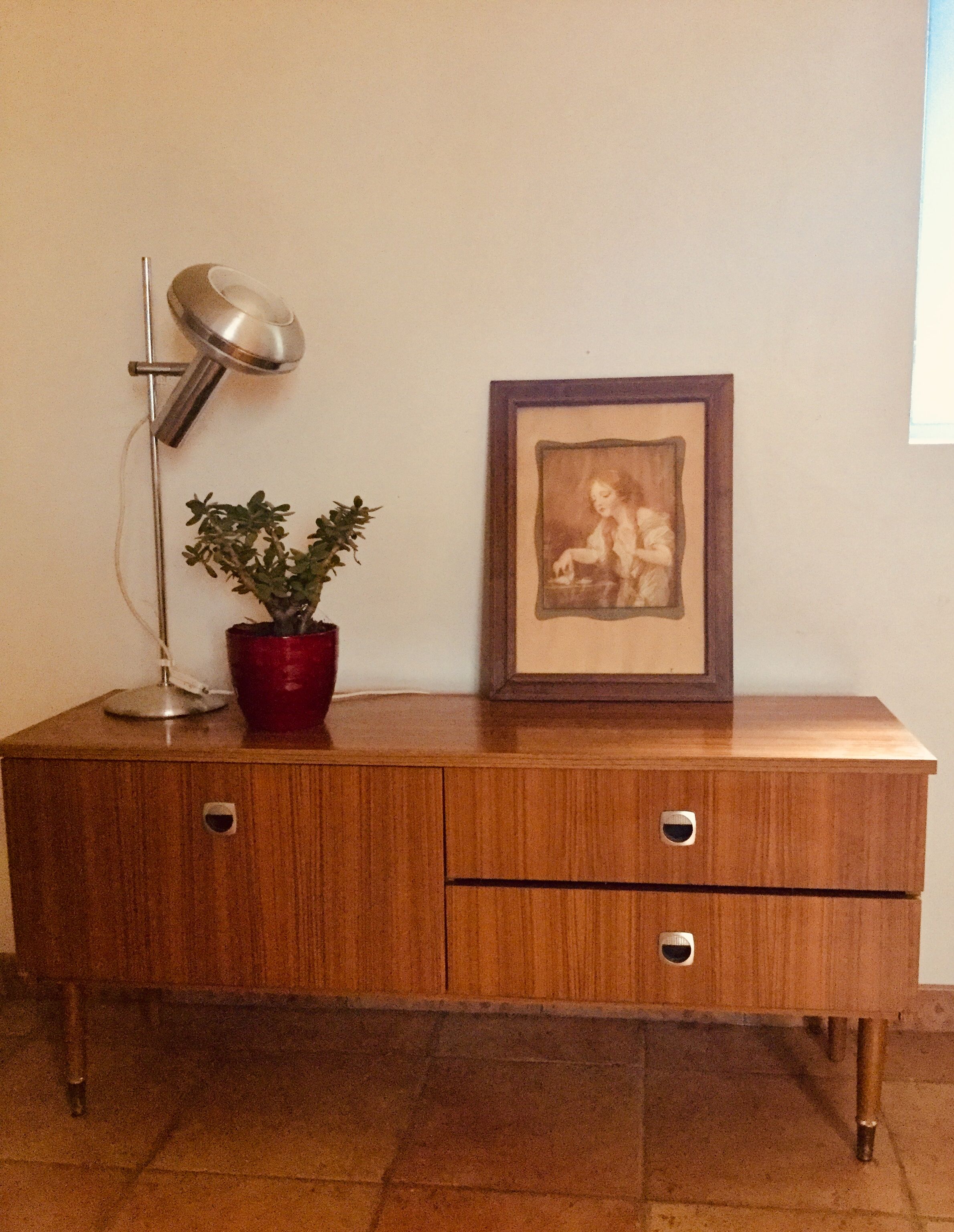 Scandinavian vintage small sideboard