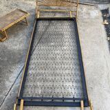 Rattan bed