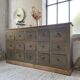 Green patina workshop furniture