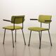 6 chaises de salle à manger Gispen de conception hollandaise, modèle 1235, par André Cordemeyer, années 1960