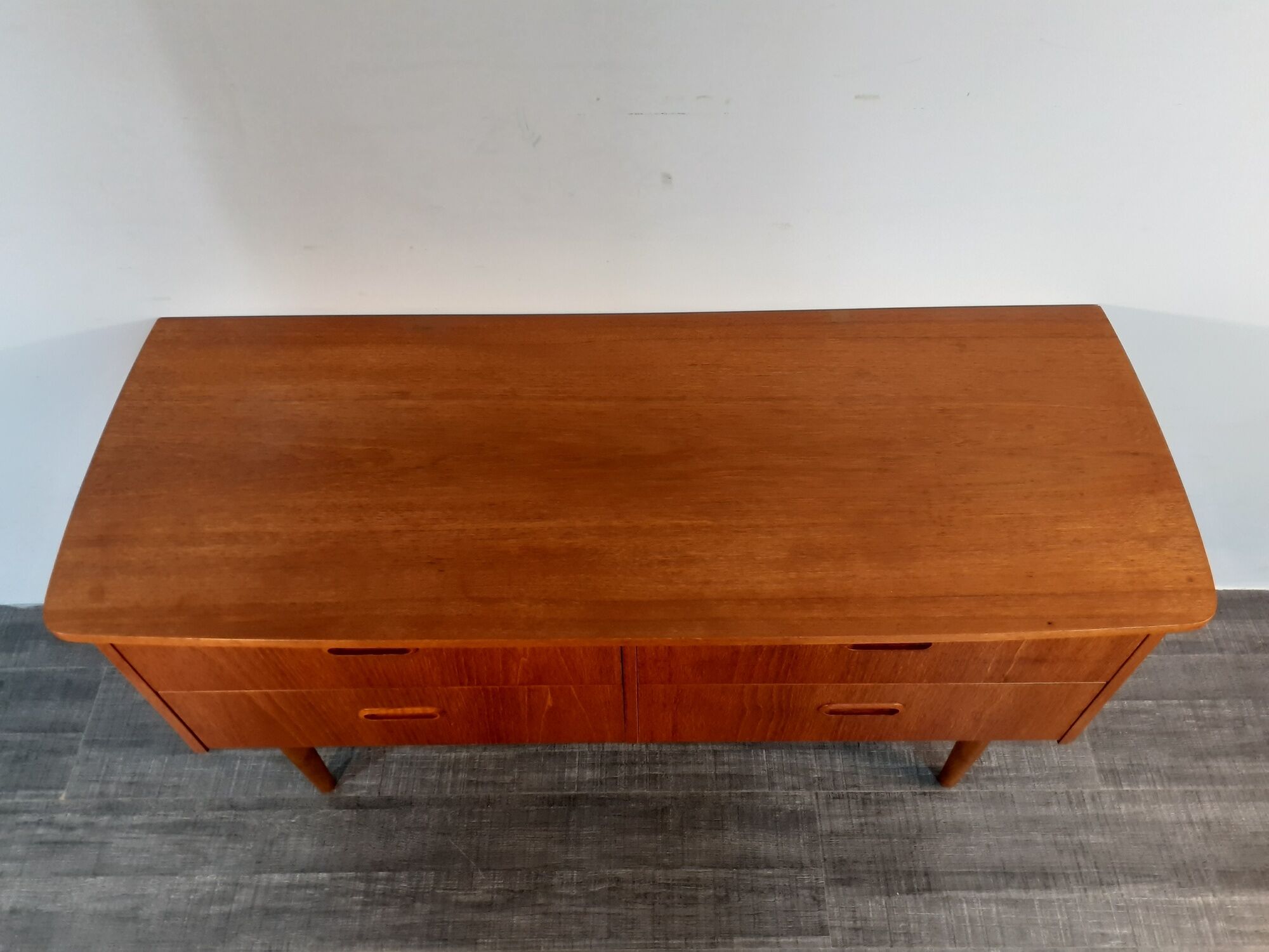Coiffeuse Norvégienne en Teck convertible Commode, par Steen & Strøm's, Vintage Scandinave 1960s
