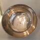 Cloche de service en métal argenté